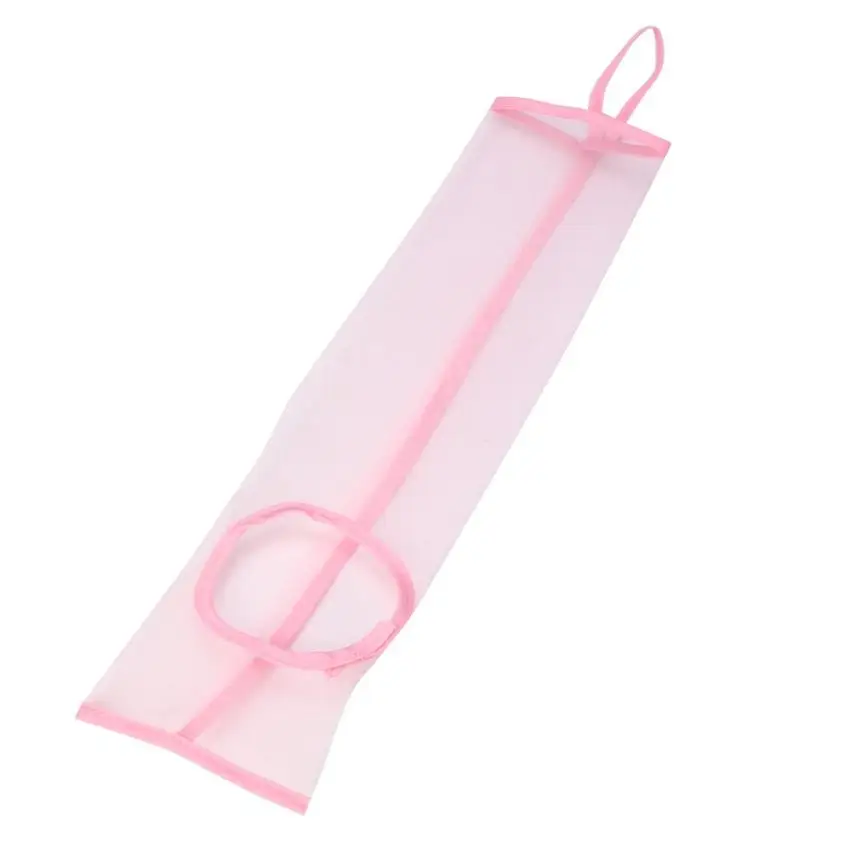 Pink ISHOWTIENDA для чеснока, кухонный Главная Сумка-держатель для пакетов настенное крепление контейнер для таблеток сетки Кухня Органайзер - Цвет: Pink