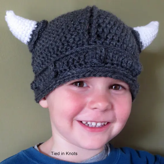 Детская версия с бородой-вязание крючком модель со съемной бородой-шапка для