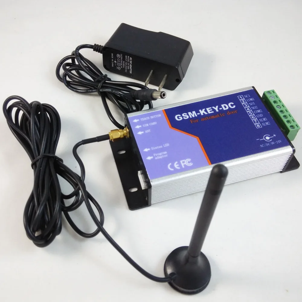 GSM KEY DC200 GPRS Поддержка сервера два релейных выхода и порта сигнализации ворот