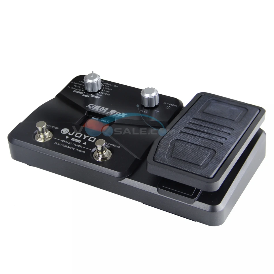 JOYO GEM BOX Pedal гитарный многоэффектный процессор Powere 9 В DC адаптер назначение Expression 25