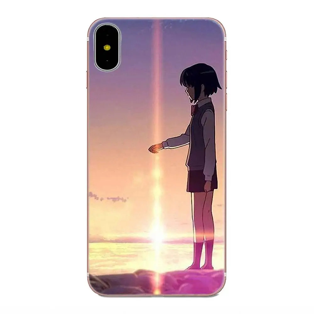 Чехол для телефона аниме ваше имя японский Galaxy J1 J2 J3 J330 J4 J5 J6 J7 J730 J8 2015 2016 2017 2018 mini Pro