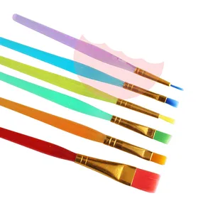 Бесплатный продукт, 1 набор кистей для торта, цветная пластиковая помадка, кисть для смазывания торта картина для декора, набор для пыления DIYинструмент для теста