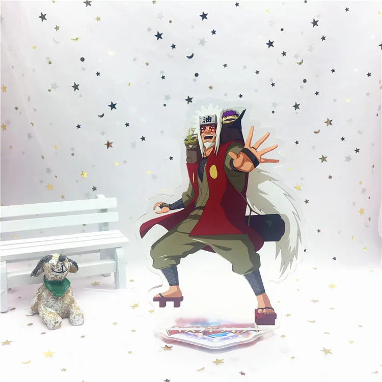 Брелок в стиле аниме Наруто Jiraiya Sabakuno Gaara Саске Хатаке Какаши Hoshigaki Kisame милый забавный мультфильм акриловый брелок