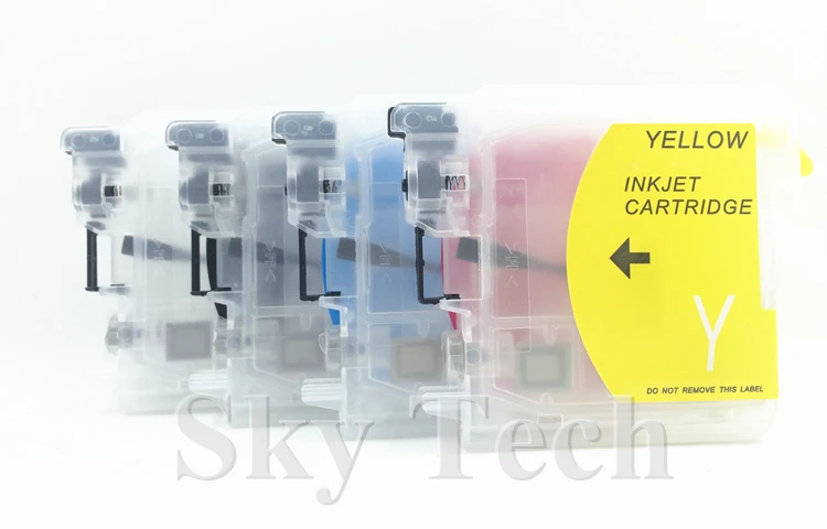 Пустые многоразовые картриджи для Brother LC39 LC60 LC975 LC985 подходит DCP J125 J315W J515W J410 J415W J220