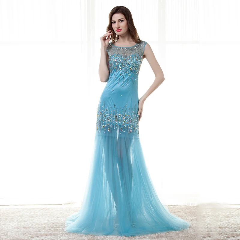 Forevergracedress Реалистичные Фотографии Синий платье для выпускного вечера Лидер