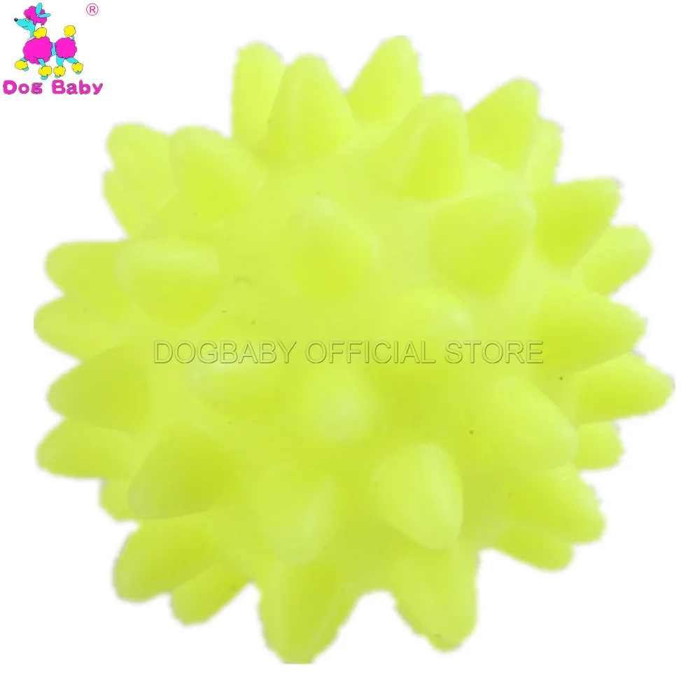 Тренировочный мяч для собак жевательный визг метеоритные шары Очищающий зубы