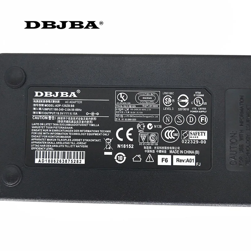 19 5 V 6.15A 120W ноутбук адаптер переменного тока питания зарядное устройство для Lenovo