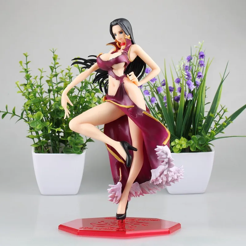 

Аниме One Piece портрет пиратов Боа Хэнкок масштаб 1/8 пикантные фигурки из ПВХ коллекционные модели игрушки кукла 23 см