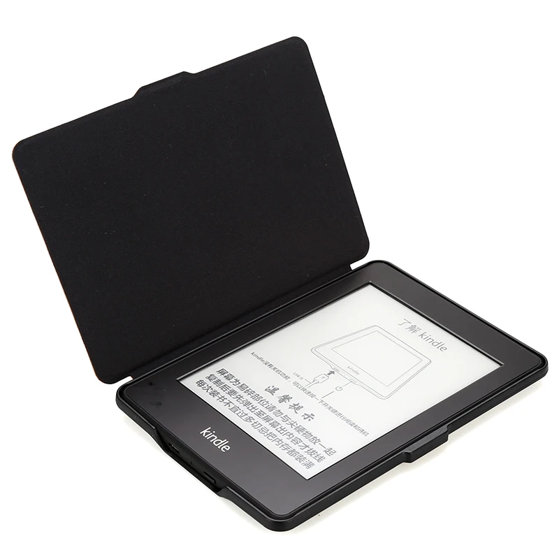 Магнитный чехол накладка из искусственной кожи и ТПУ для Amazon Kindle Paperwhite 1/2/3 (5 го 6 7