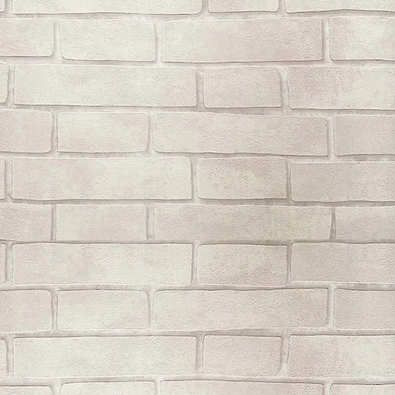 

Винтажные рельефные обои кирпичная стена рулон Современный серый белый 3D эффект кирпичные обои для стен, гостиной фоновое покрытие