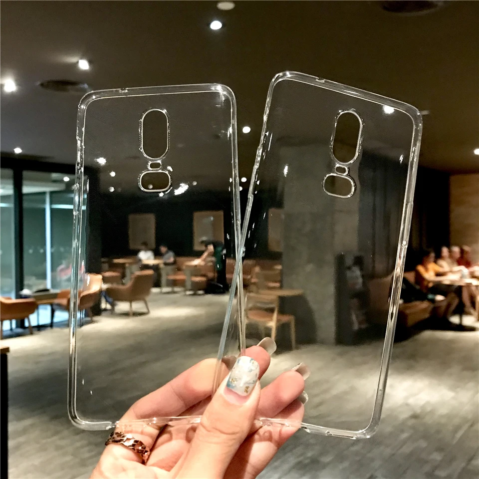 Ультратонкий прозрачный силиконовый чехол из ТПУ для OnePlus 6 6T 7 5T 5 3T LG G5 G6 G7 Q6 Q7 Q8 V10