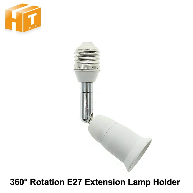 

Lamp Holder Converter 360 Degrees Rotation E27 to E27 Extended Base.
