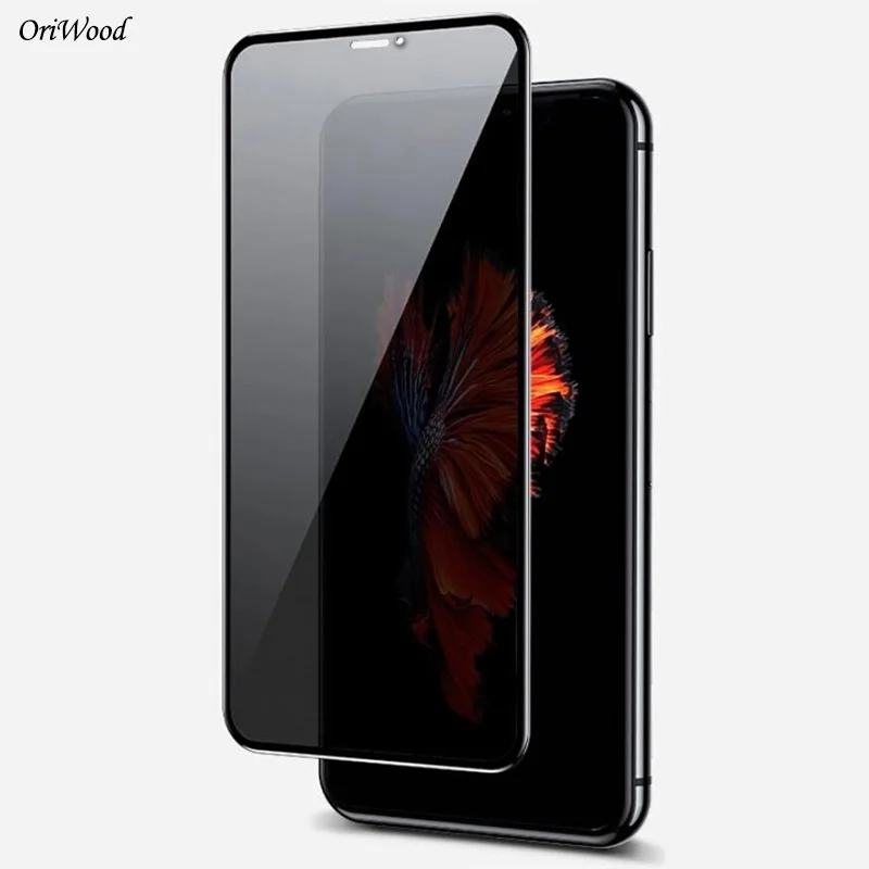 Оригинальная пленка для защиты экрана от шпиона защитная Apple iPhone X 2.5D полное