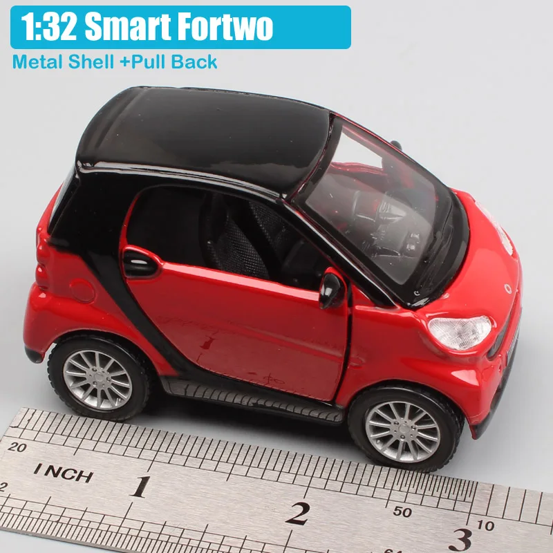 1:32 весы мини maisto smart fortwo хэтчбек оттяните назад SmartCar City Coupe микро литье под