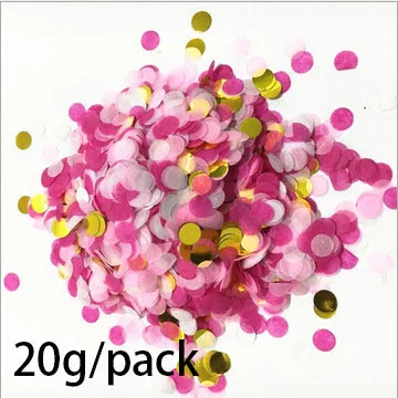 20g pink gold white Розовые белые воздушные шары на день рождения для девочек, детские украшения на день рождения, шары, прозрачный воздушный шар "Конфетти", Свадебный декор для детского душа - Цвет: 20g pink gold white