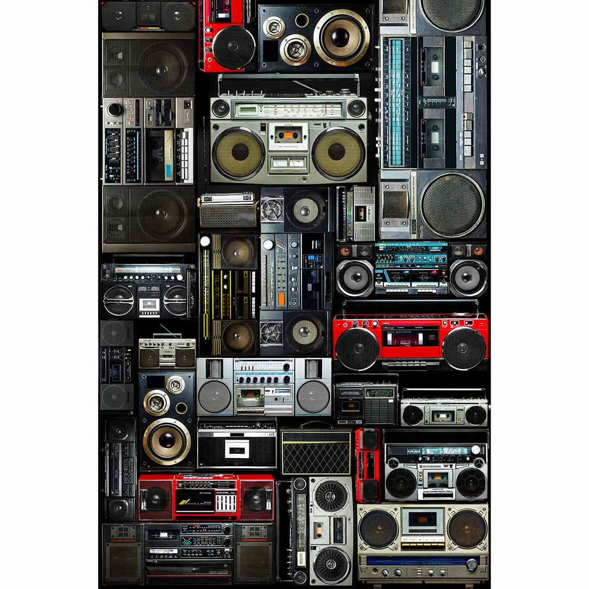 Фон для фотосъемки Funnytree винтажный рекордер современный модный механический фон