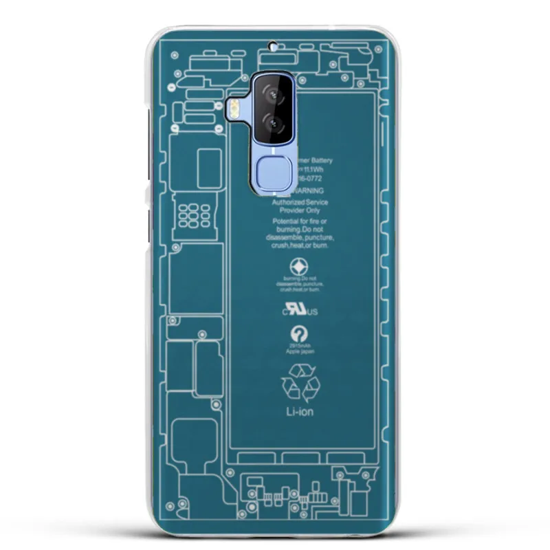 For Homtom S8 Case Hard Plastic Back Cover Luxury Cartoon Painting Mobile Phone Protective Shell 5.7&quot |