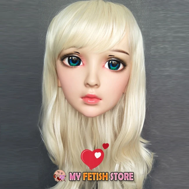 (Ya 02)Gurglelove Женщины Милая девочка каучуковые полуголовы Kigurumi BJD Маска Косплей