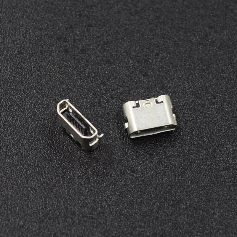 10pcs micro USB 5pin jack Reverse Ox horn Charging Port Plug socket connector mini usb For Huawei 4X Y6 4A P8 C8817 max Lite Pro |