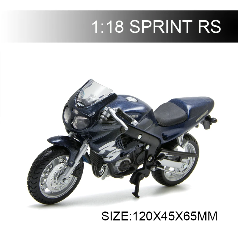 

Модели мотоциклов Maisto 1:18 Triumph SPRINT RS, литые под давлением пластиковые миниатюрные Гоночные Игрушки для коллекции подарков