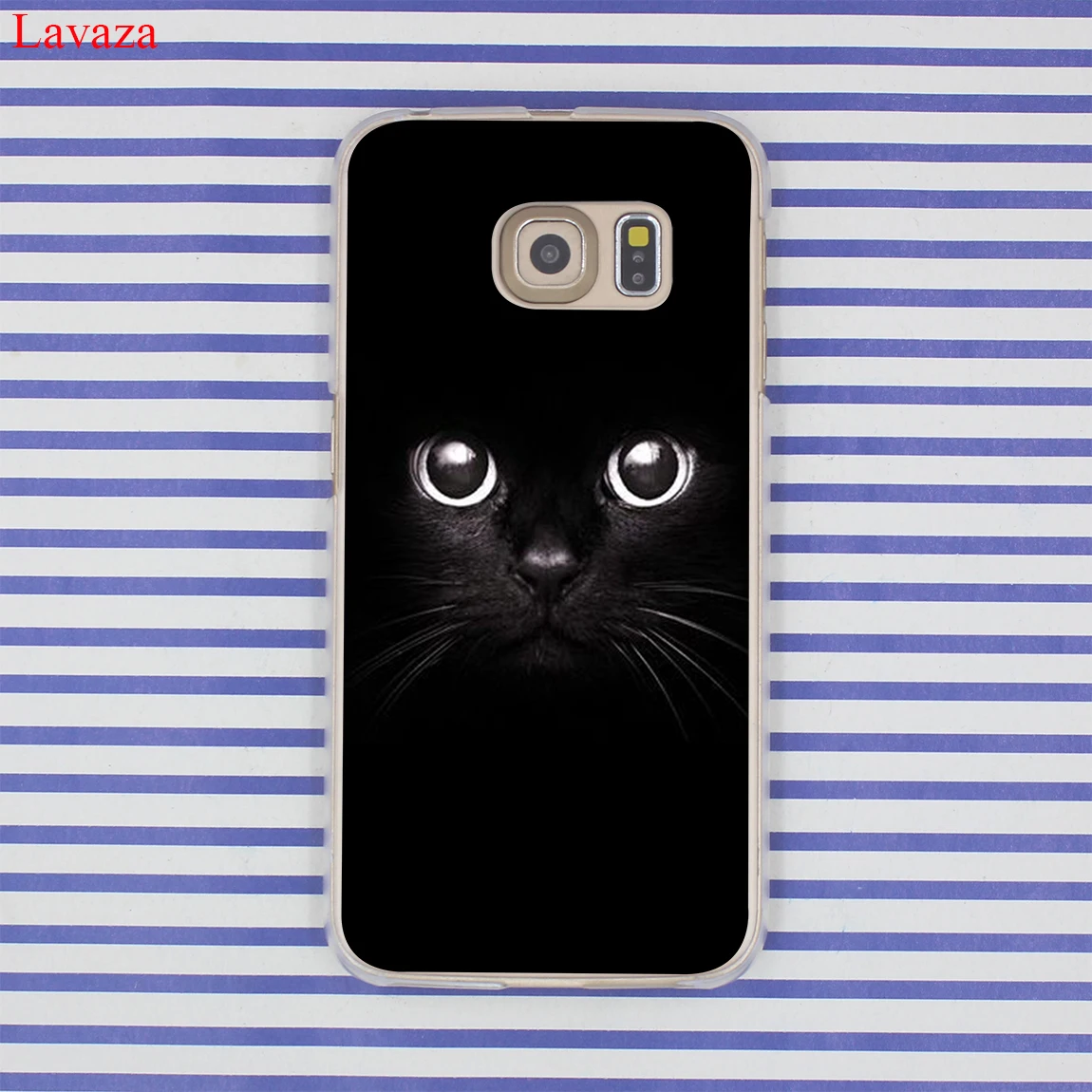 Чехол для телефона Lavaza черный чехол с кошачьими глазами Samsung Galaxy S20 Ultra S10E S10 Lite S6 S7