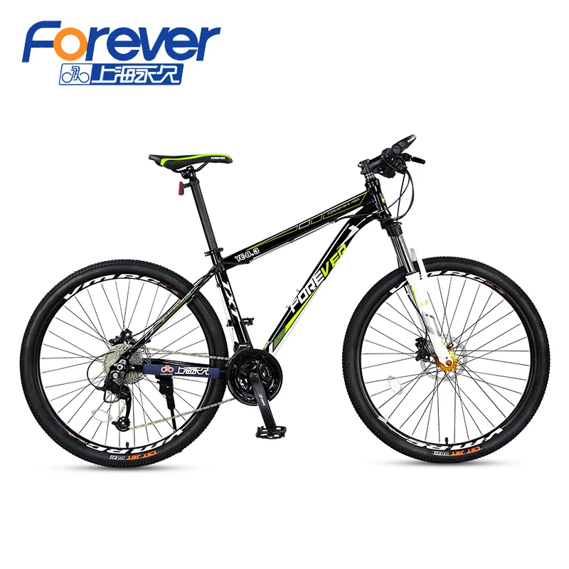 Black Green 27speed Горный велосипед 30 с переменной скоростью 27,5 дюймов алюминиевый сплав Масляный дисковый тормоз - Цвет: Black Green 27speed
