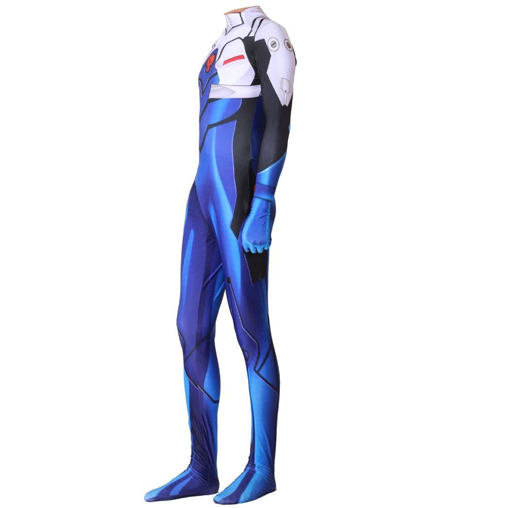 Костюм для косплея Аниме EVA боди Ikari Shinji Zentai | Тематическая одежда и униформа