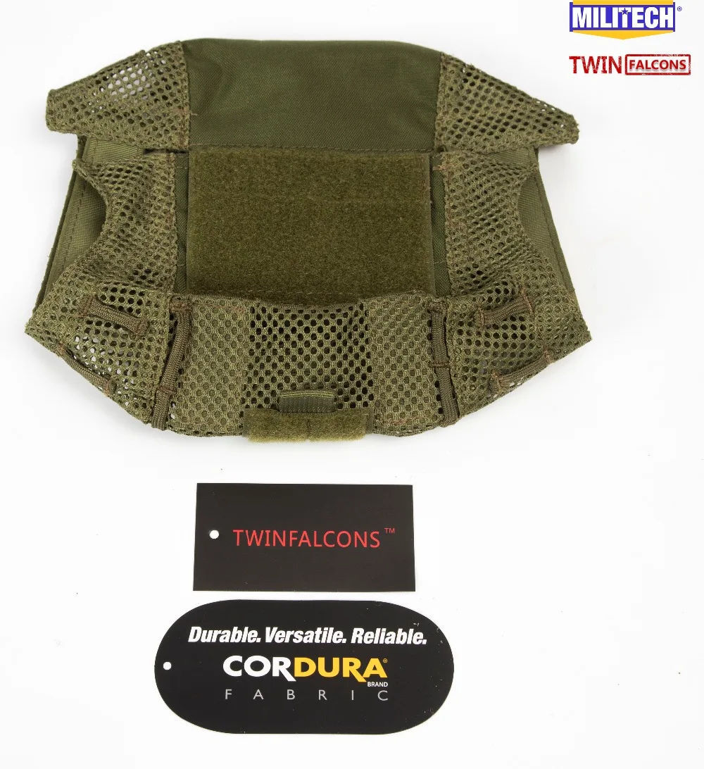 Тактический чехол на шлем MILITECH TWINFALCON Быстросохнущий баллистический 500D Cordura сетка