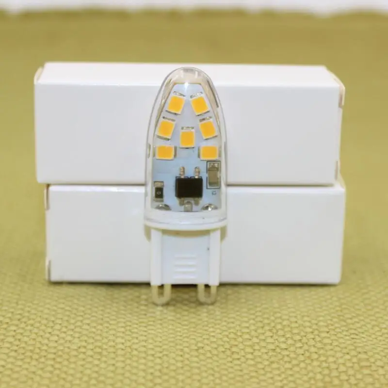Светодиодная лампа G9 220 в пост. Тока 3 Вт 2835LED силиконовая сменная 20 Вт|light bulb|led corng9