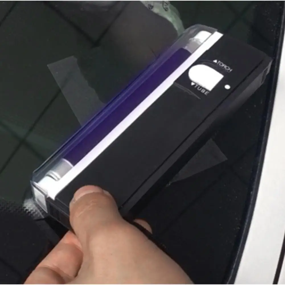 1Pc Car Window Resin Cured UV Lamp Automotive Glass Repair Tools Film Curing Ultraviolet Detector | Автомобили и мотоциклы
