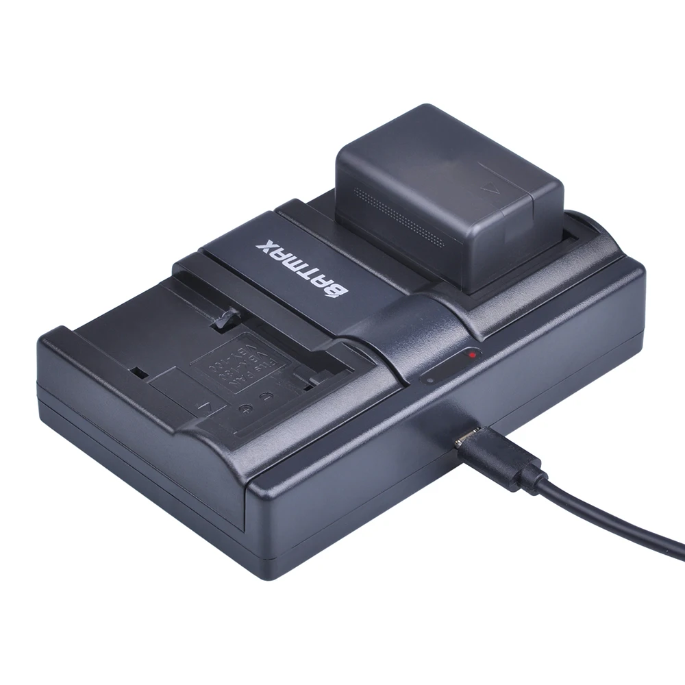 Аккумулятор Batmax 3pc VW VBT190 + USB Dual Charger для Panasonic|Цифровые аккумуляторы| |