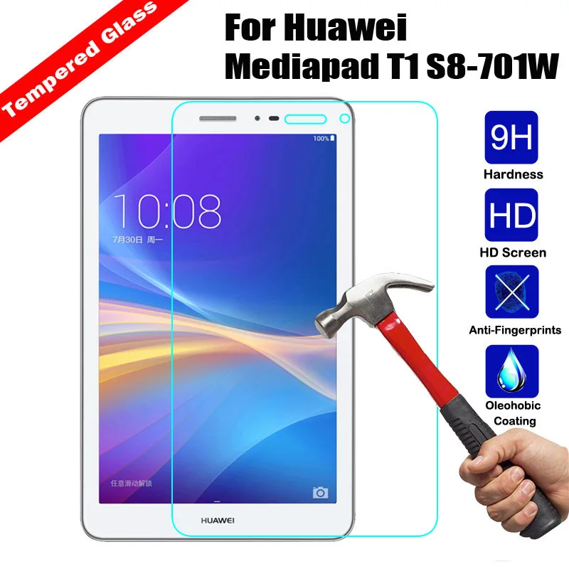 Ультрапрозрачная Защитная пленка для экрана Huawei Mediapad T1 8 0 &quotS8 701W из закаленного