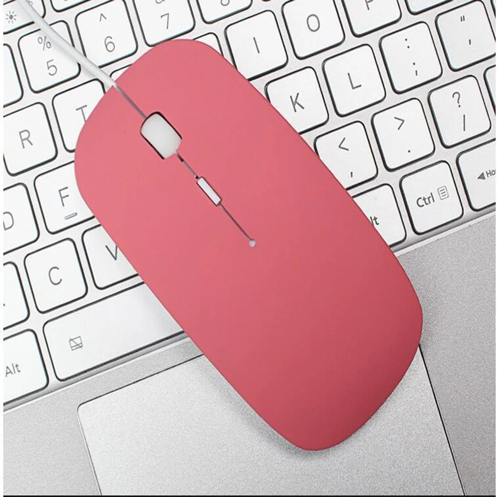 Ультратонкая Проводная usb-мышь 1600 DPI бесшумная кнопка для ноутбука ПК MacBook Air Pro |