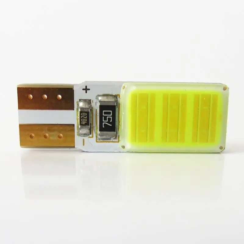 Wljh 2x высокое Мощность Canbus Нет Ошибка LED W5W T10 COB автомобилей лампа Интерьер Парковка свет Внешнее освещение Универсальный Авто светодиодные