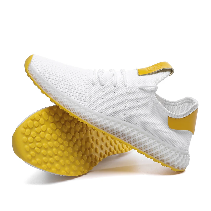 Hemmyi Breathable Mens Shoes Casual Lace-Up Comfortable Sneakers Shoes Rubber Sole Tenis Masculino Adulto Support Dropshipping