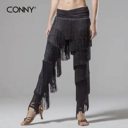 pants only Женская взрослая Современная Танцевальная юбка брюки с бахромой брюки для латинских танцев новые штаны с бахромой танцевальное платье для латинских танцев бальное платье для латинских танцев - Цвет: pants only
