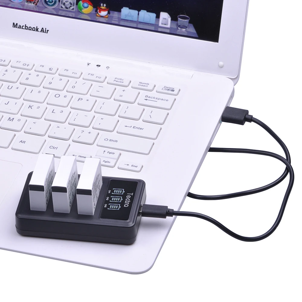 3PCS AHDBT-401 AHDBT 401 AHDBT401 Camera Battery +LED USB 3-Slot Charger For Go Pro GoPro Hero 4 Hero4 HERO4 Sport Action | Электроника