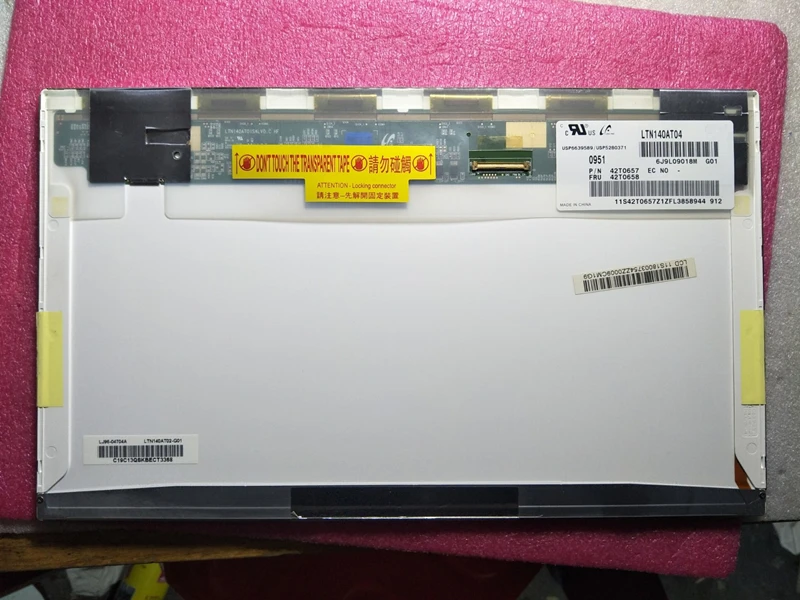 14.0&quot LED Replacement HD LCD Screen Panel For Fujitsu LH531 LH530 AH531 LH532 BH531 LH520 LH700 1366*768 40PINS | Компьютеры и