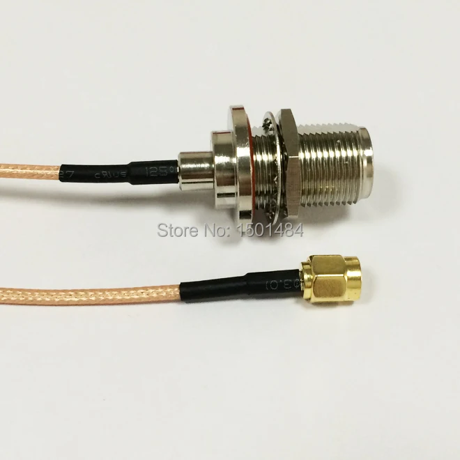 _ Мужской переключатель N типа Женский кабель с перегородкой RG316 угловой плетеный