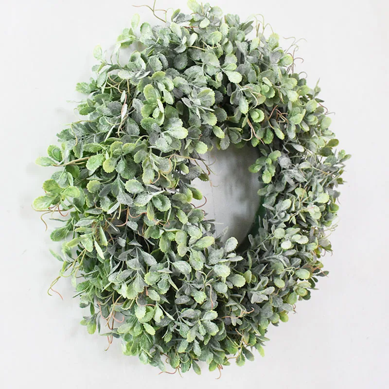 Искусственный венок дверной 17 7 дюймов искусственный для зелени весеннее