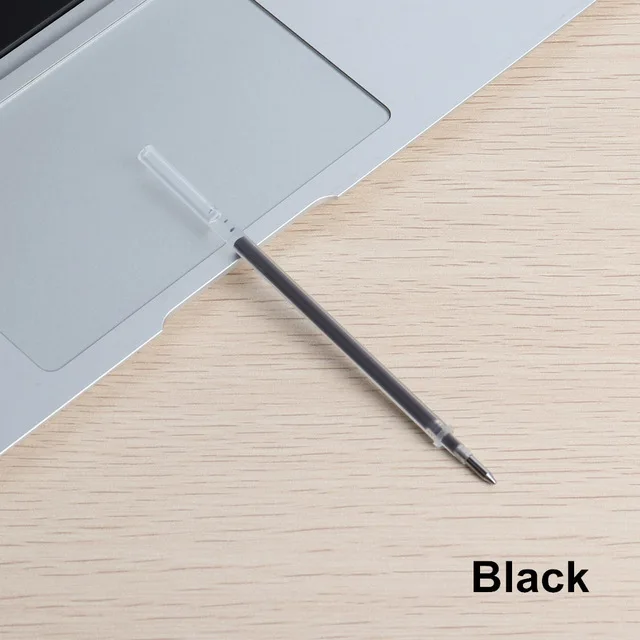 5PCS Black Refill GENKKY 8 цветов на выбор 0,5 мм Kawaii пилот стираемую ручка волшебный гель ручка Школа Офис письменные принадлежности студент канцелярские - Цвет: 5PCS Black Refill