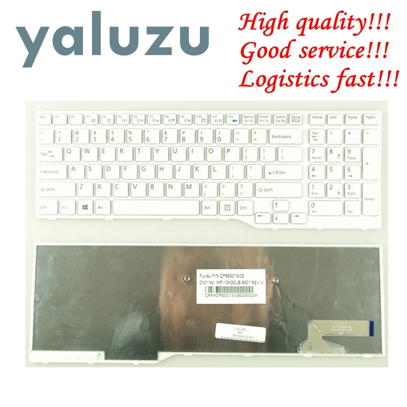 QH Новый США для Fujitsu Lifebook A544 AH544 AH564 Клавиатура ноутбука CP648386-03 MP-13K33US-930 CNYACP648386 |