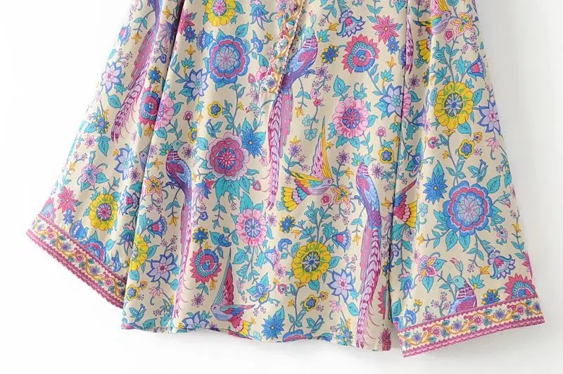 Блуза с v-образным вырезом на пуговицах спереди и длинным рукавом женская блузка