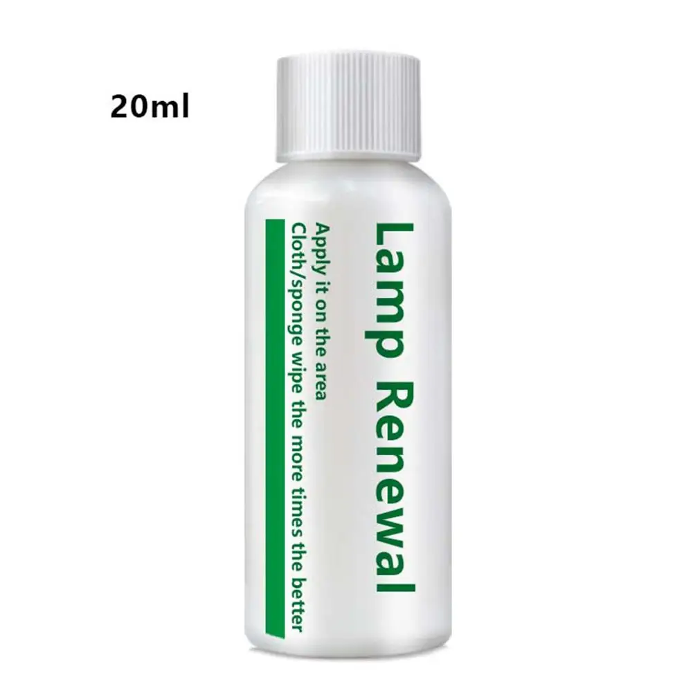 20 ml 20/50 мл автомобильных фар покрытие комплект для ремонта фар авто ремонт агент Жидкость Для Полировки Автомобиля средство по уходу за автомобилем - Цвет: 20 ml