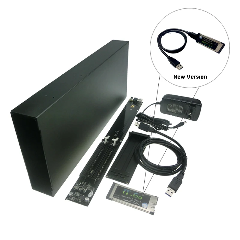 Express Card To PCIE Laptop Docking Station Expresscard 34 USB3.0 PCIe Graphic Adapter | Компьютеры и офис