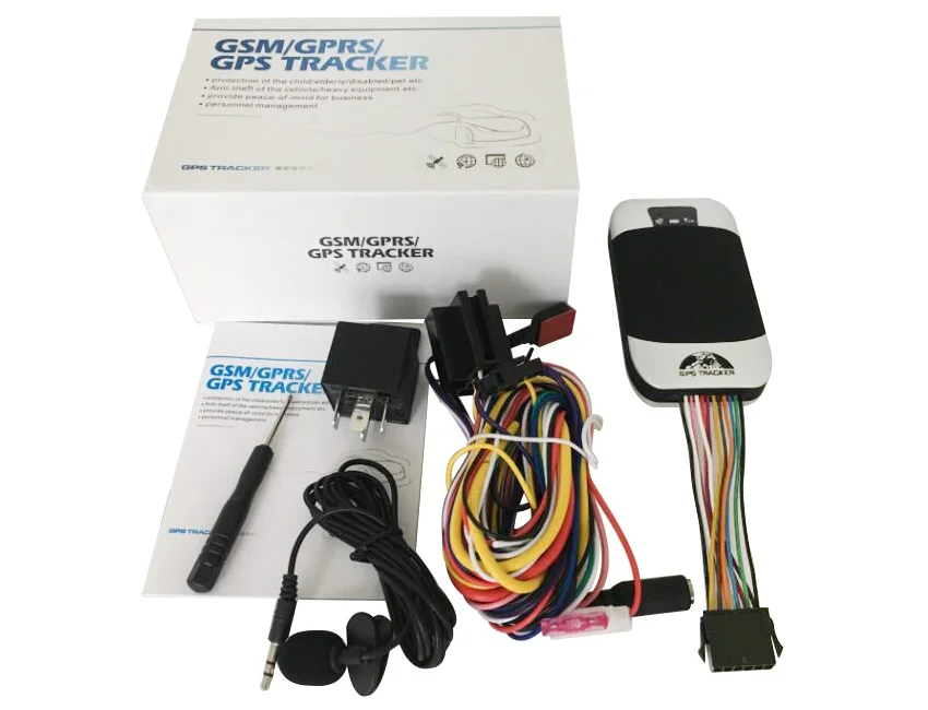GPS трекер GPRS для автомобиля Трекер GPS303F TK303F с низким аккумулятором голосовой