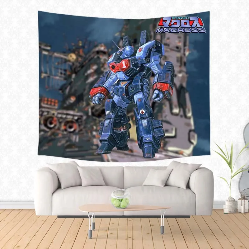 4 Robotech полиэстер прямоугольный гобелен DIY ковер на стену Коврик для йоги коврик для пикника украшения дома спальни - Цвет: 4