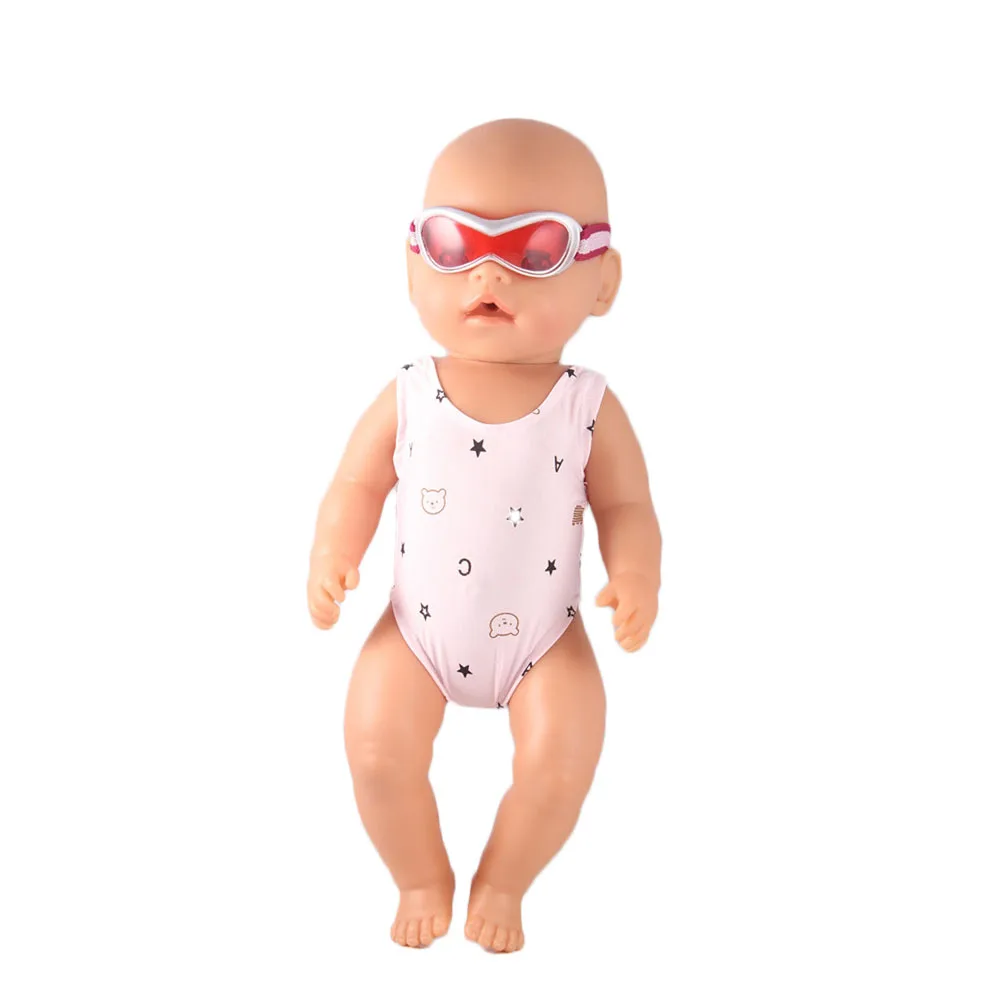Розовый купальник Кукла Одежда Подходит 43 см BABY born Zapf дети лучший подарок на день