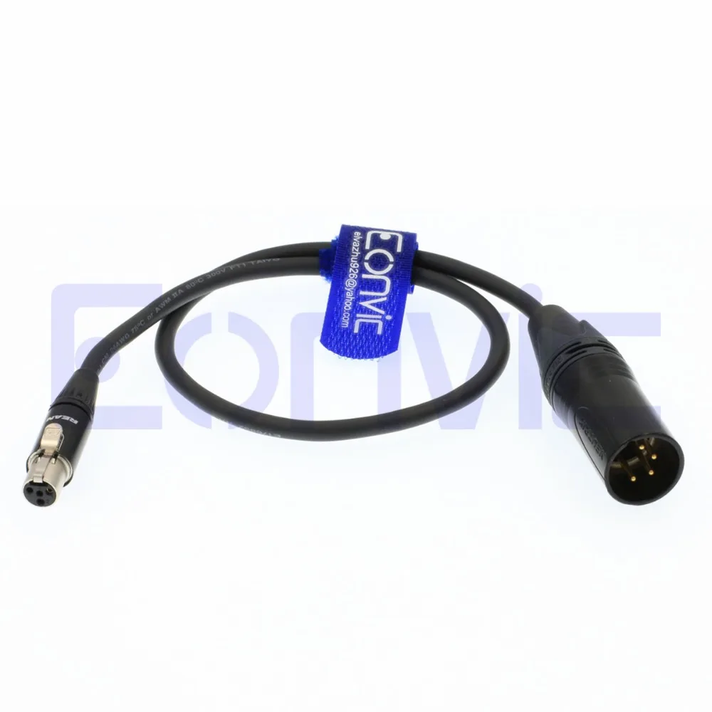 Mini XLR 4 контактный разъем для контактного штекер ТВ логический кабель питания