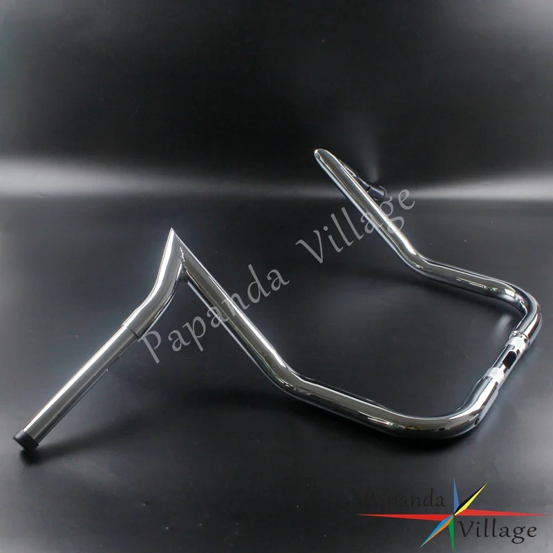 Хромированные мотоциклы 14 &quot16&quot Rise Monkey Bars на заказ руль для Harley Touring FLHT FLHTC w/Batwing